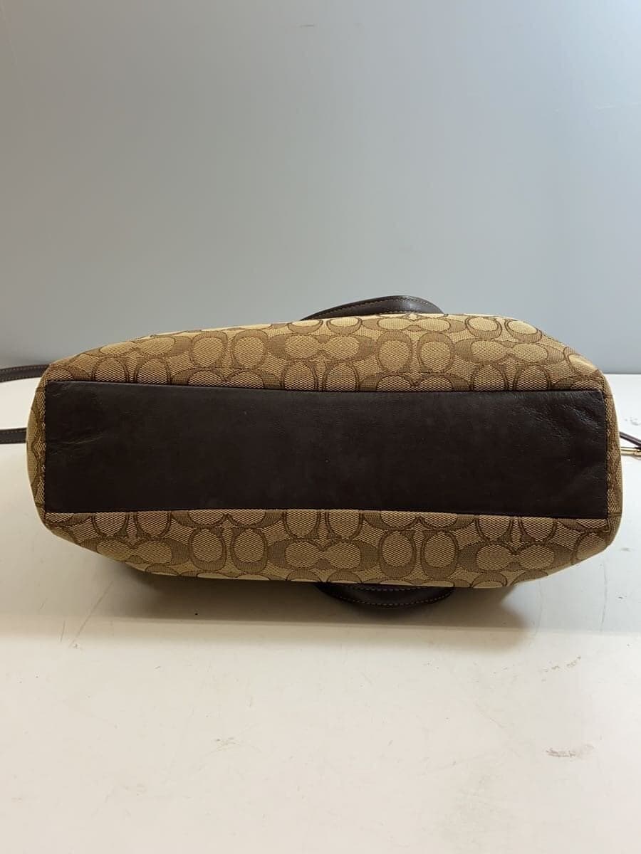 COACH Handbag BRW All Over Pattern 4