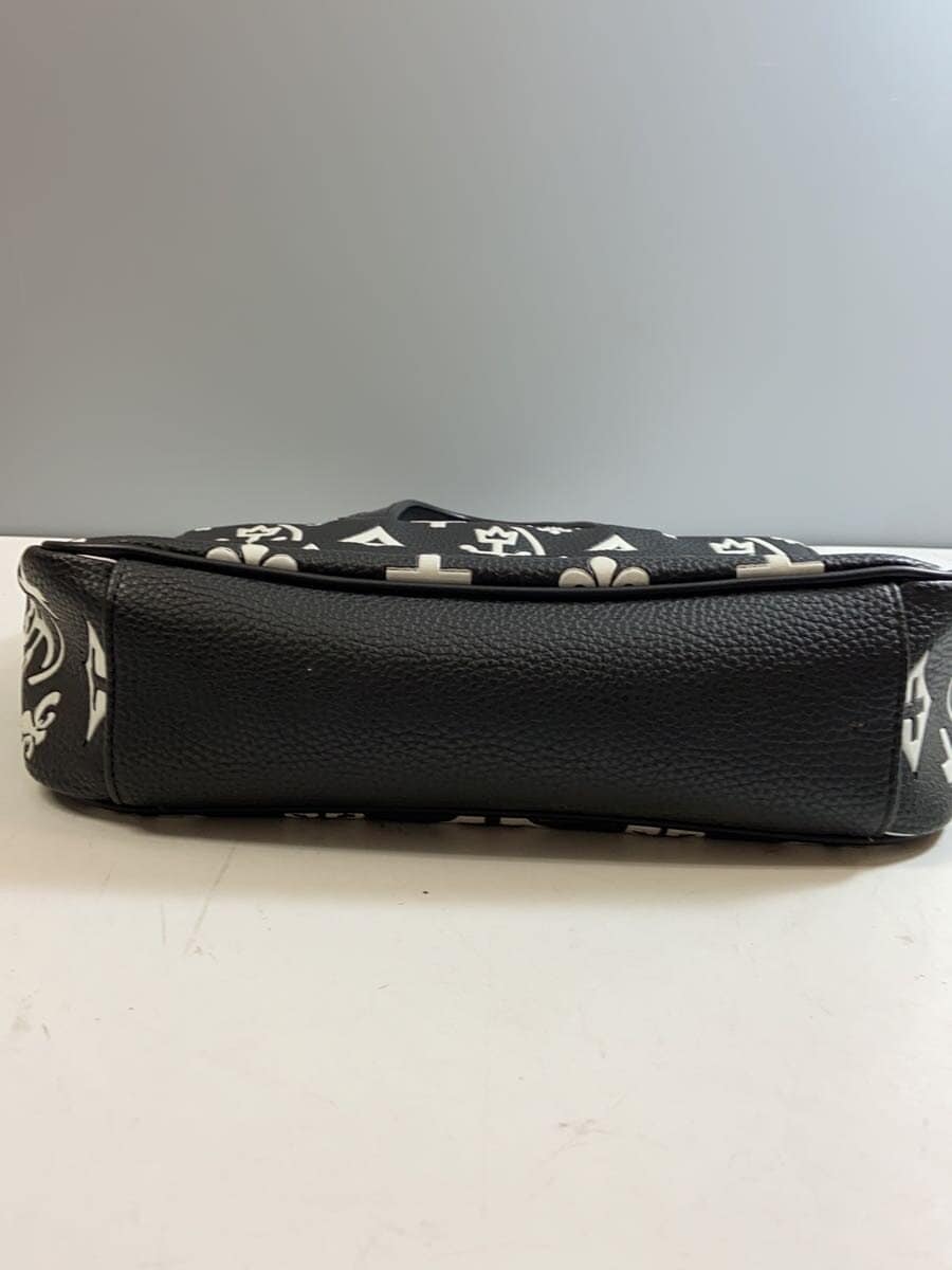 CASTELBAJAC tote bag fake leather BLK all-over pattern 4