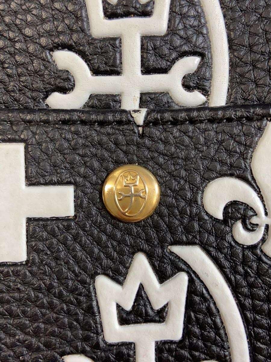 CASTELBAJAC tote bag fake leather BLK all-over pattern 5