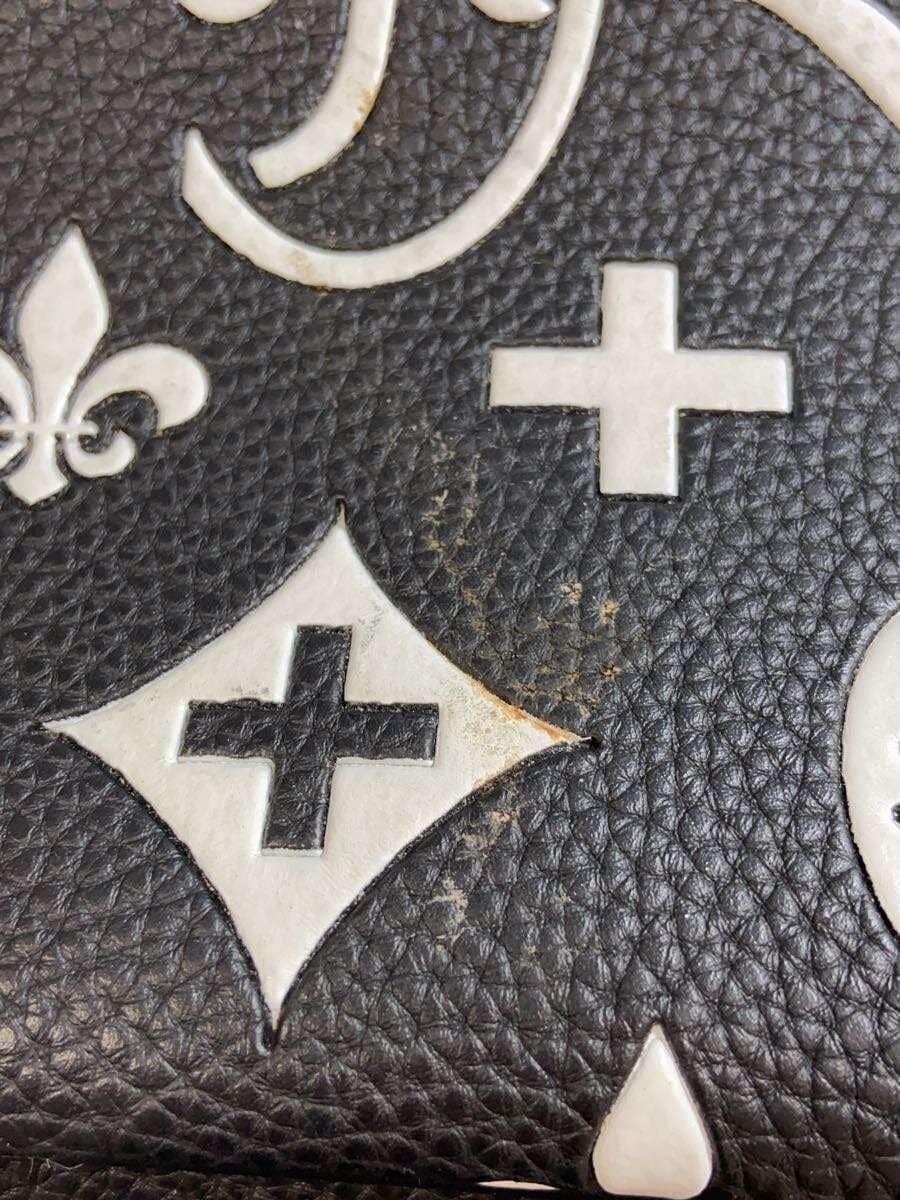 CASTELBAJAC tote bag fake leather BLK all-over pattern 9