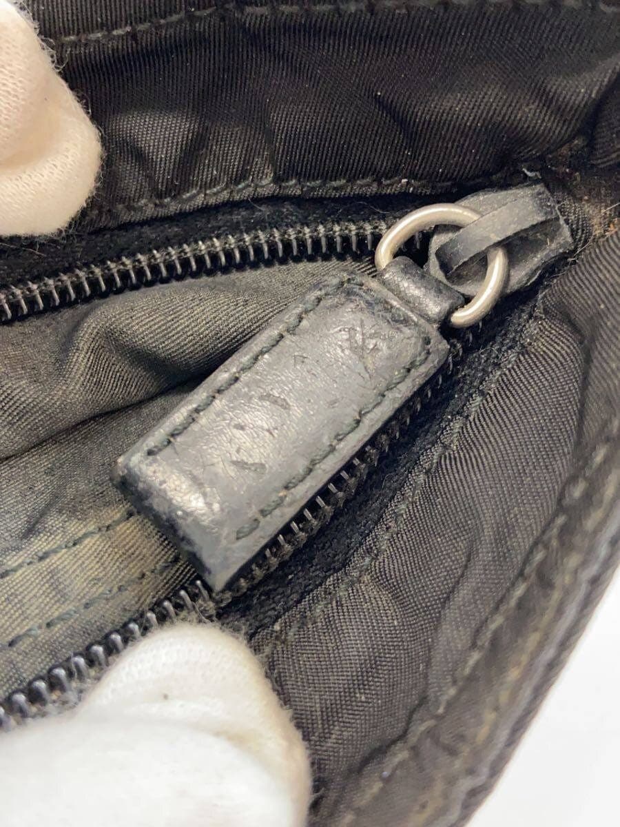 PRADA shoulder bag nylon BLK 8
