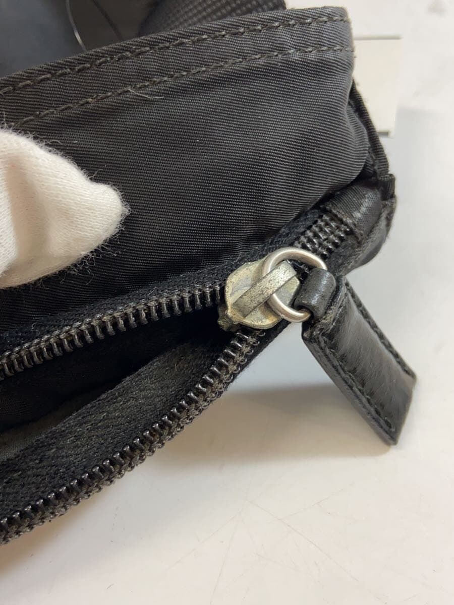 PRADA shoulder bag nylon BLK 9