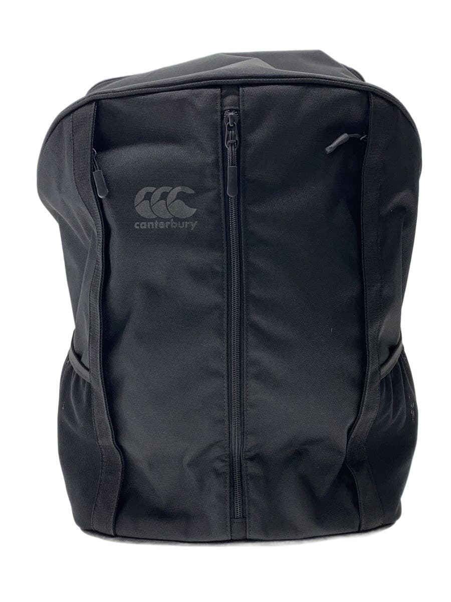 canterbury Front Zip Daypack Backpack Nylon Black AB025772