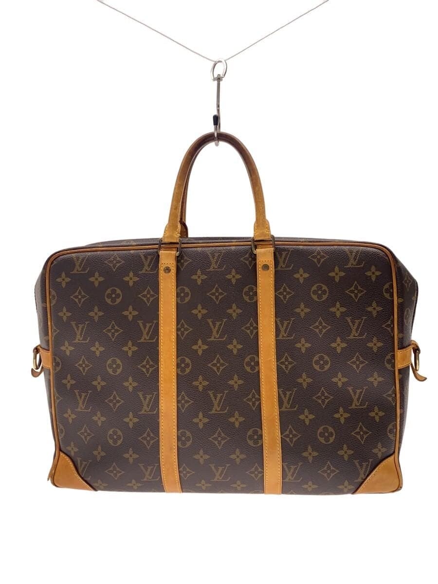 LOUIS VUITTON Porto Documents Voyage GM_Monogram Canvas PVC BRW