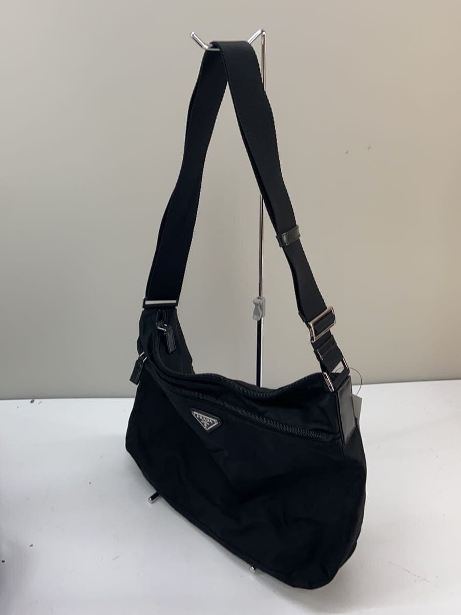 PRADA Shoulder Bag Nylon BLK 2