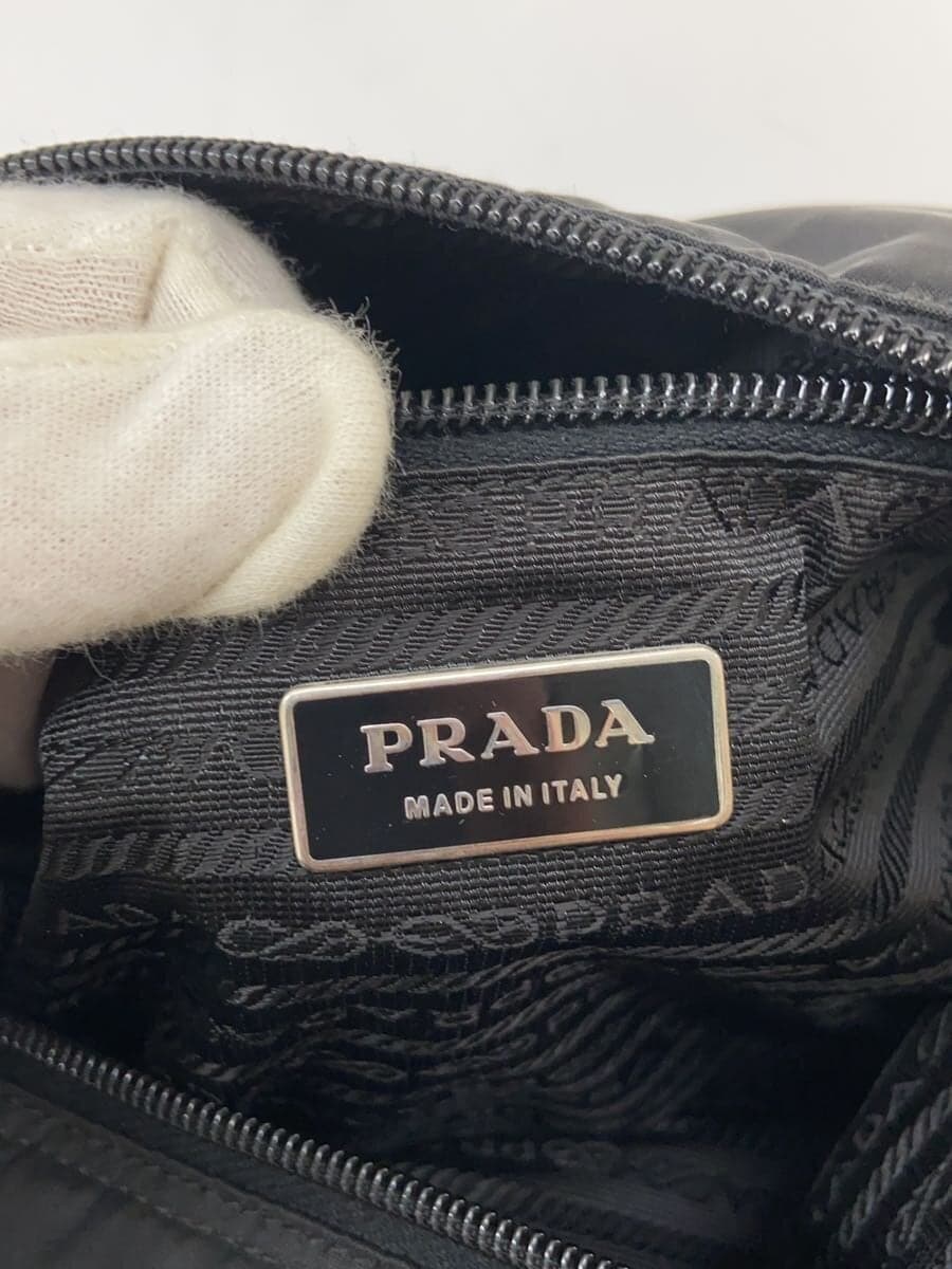 PRADA Shoulder Bag Nylon BLK 5
