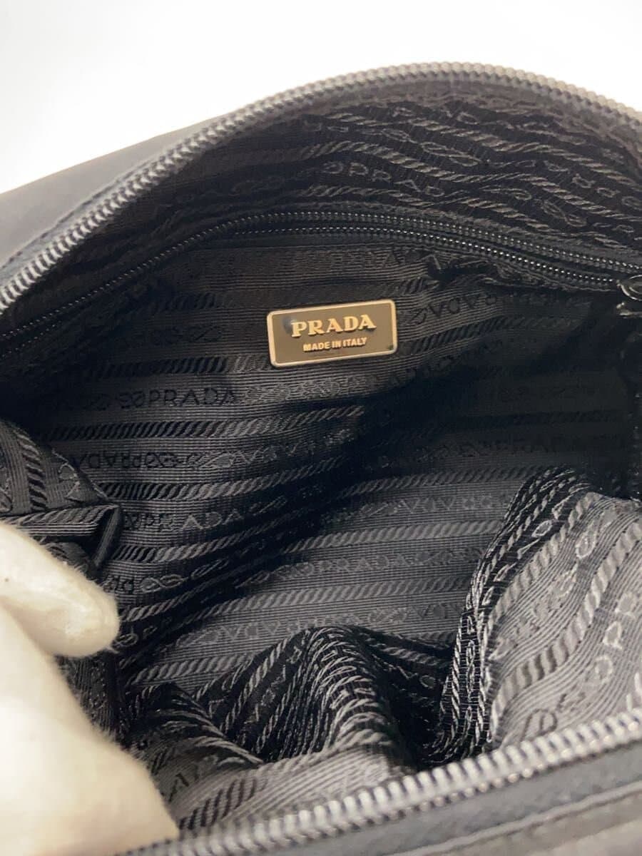 PRADA Shoulder Bag Nylon BLK 6