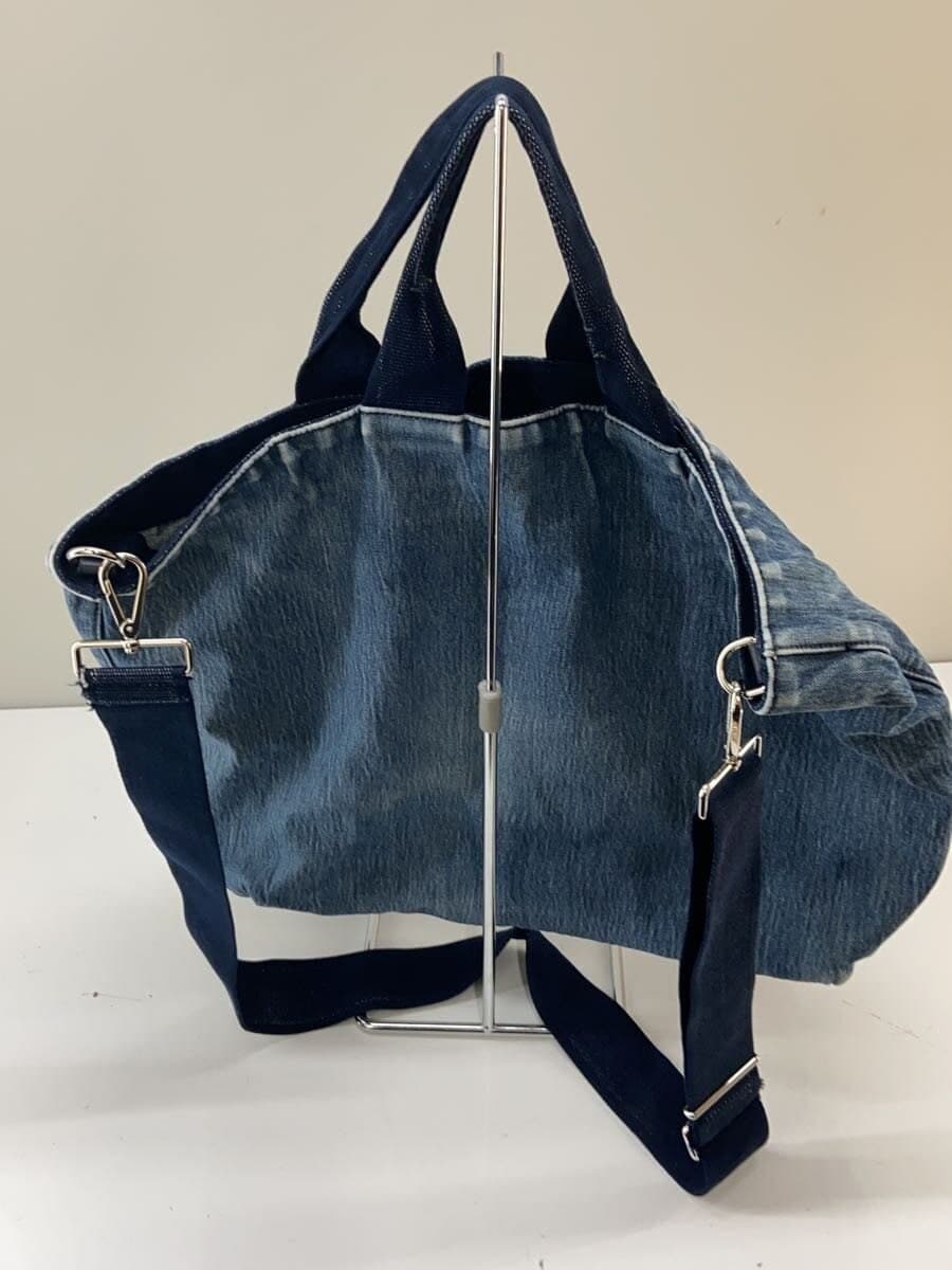 PRADA Shoulder Bag 2-Way BAG Denim BLU Solid 2VG081 3