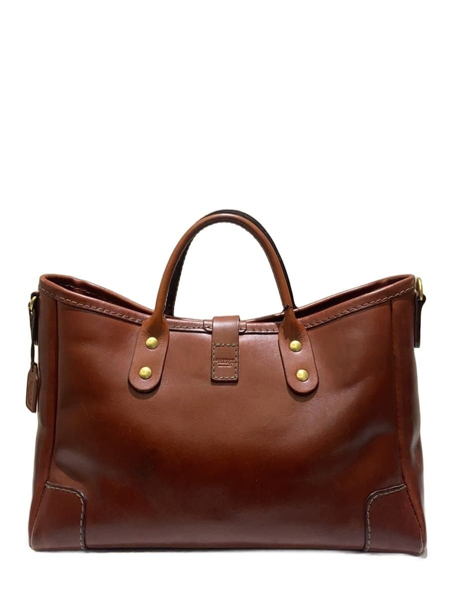 HERZ Tote Bag Leather BRW