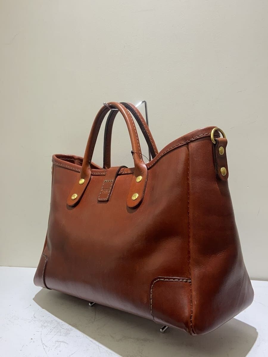 HERZ Tote Bag Leather BRW 2