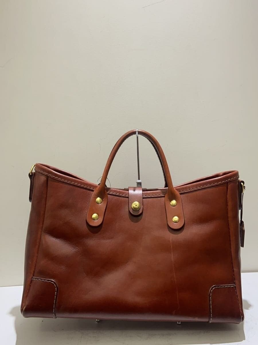 HERZ Tote Bag Leather BRW 3