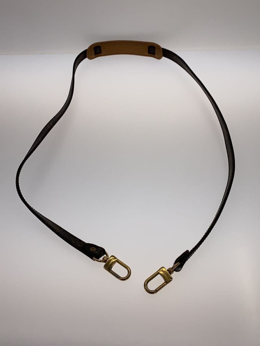 LOUIS VUITTON Pochette Accessoires_Monogram Canvas PVC BRW Handle Deteriorated Leather Peeling 7