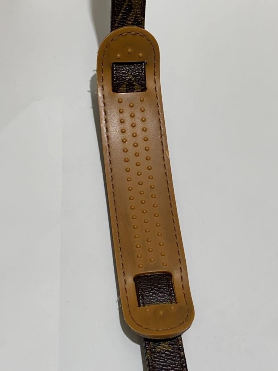 LOUIS VUITTON Pochette Accessoires_Monogram Canvas PVC BRW Handle Deteriorated Leather Peeling 9