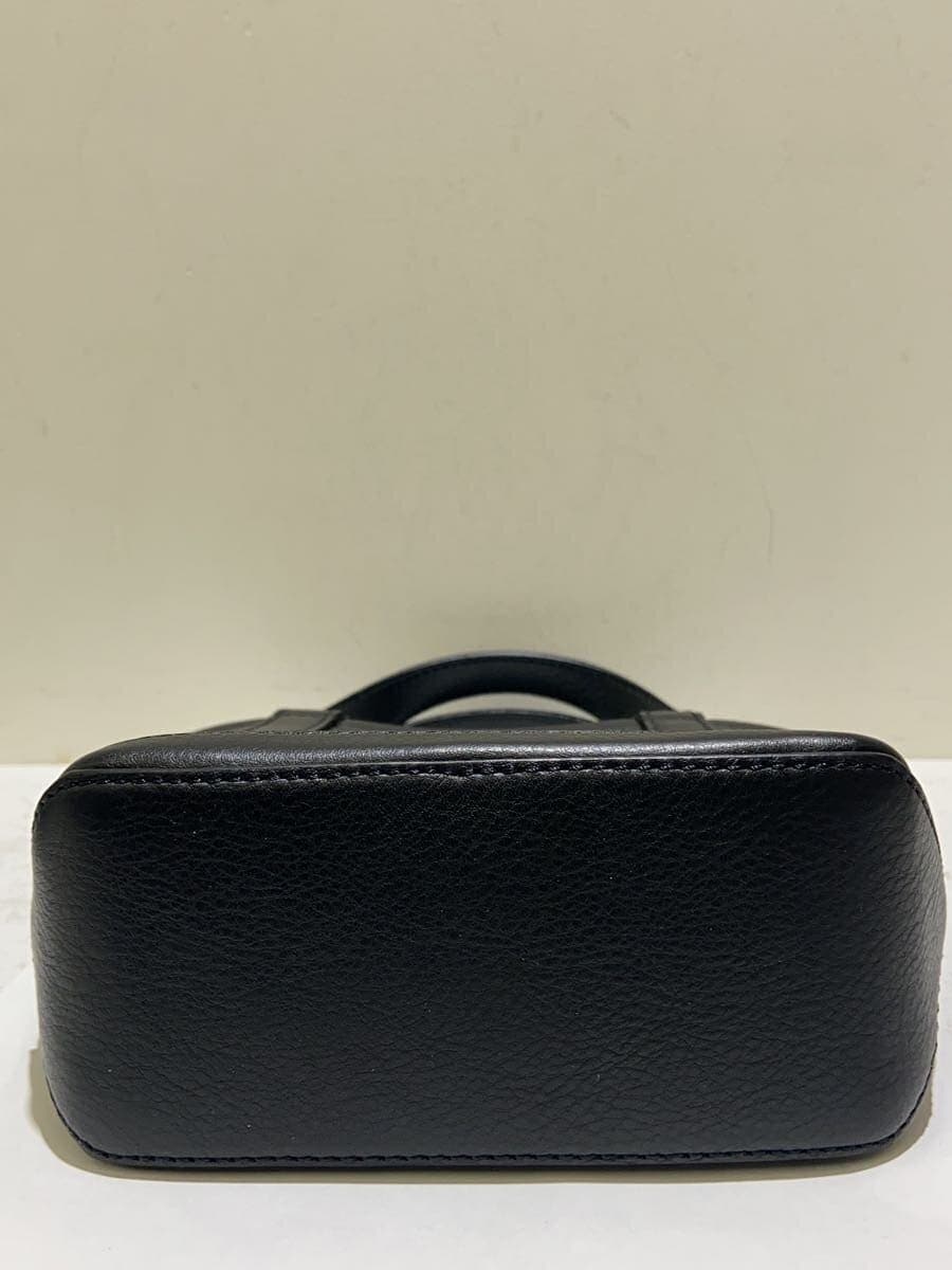 MAISON KITSUNE Fox Head Mini Tote Shoulder Bag Cowhide BLK 0w05116lc0045 4