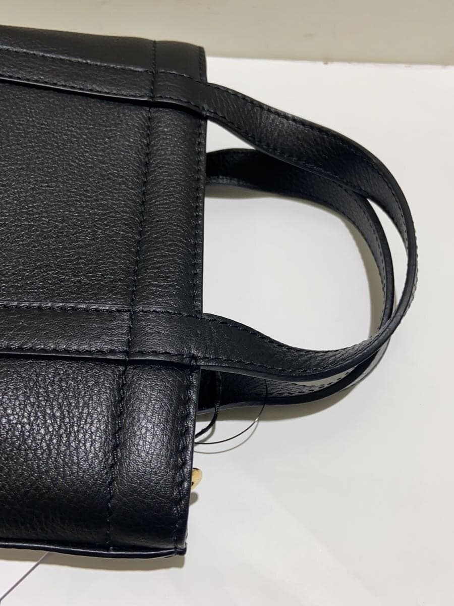 MAISON KITSUNE Fox Head Mini Tote Shoulder Bag Cowhide BLK 0w05116lc0045 8