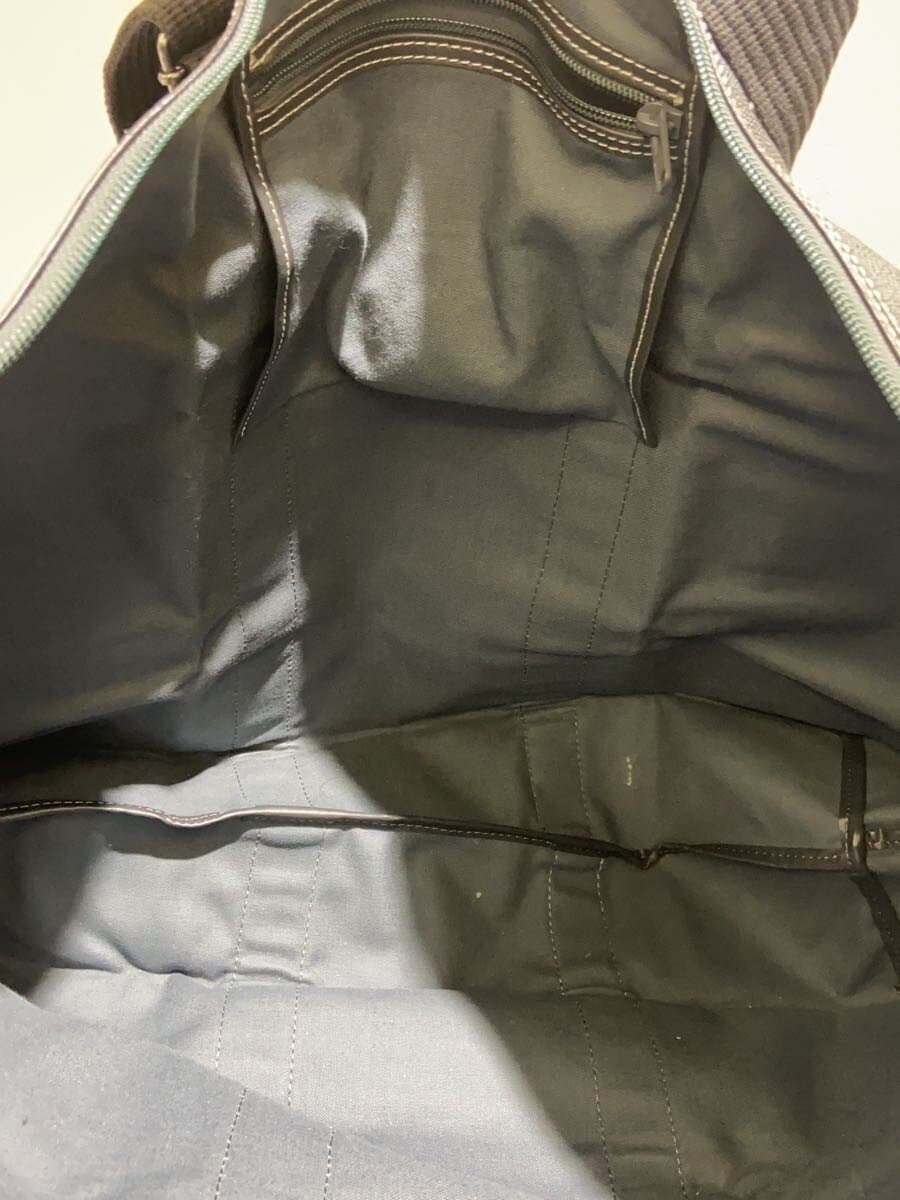 dunhill Boston bag GRY deterioration scratches on metal fittings, peeling, rust 6