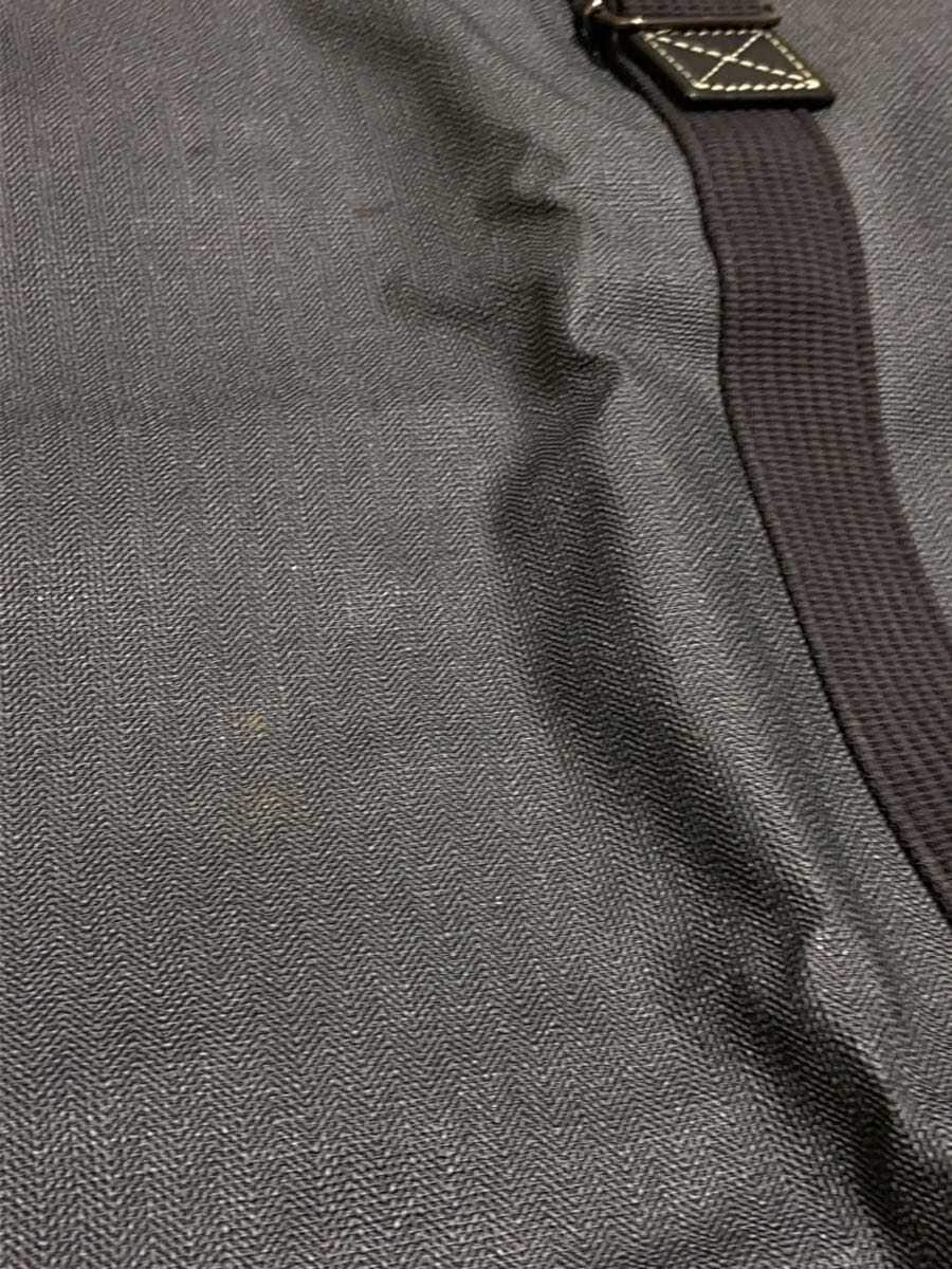 dunhill Boston bag GRY deterioration scratches on metal fittings, peeling, rust 9