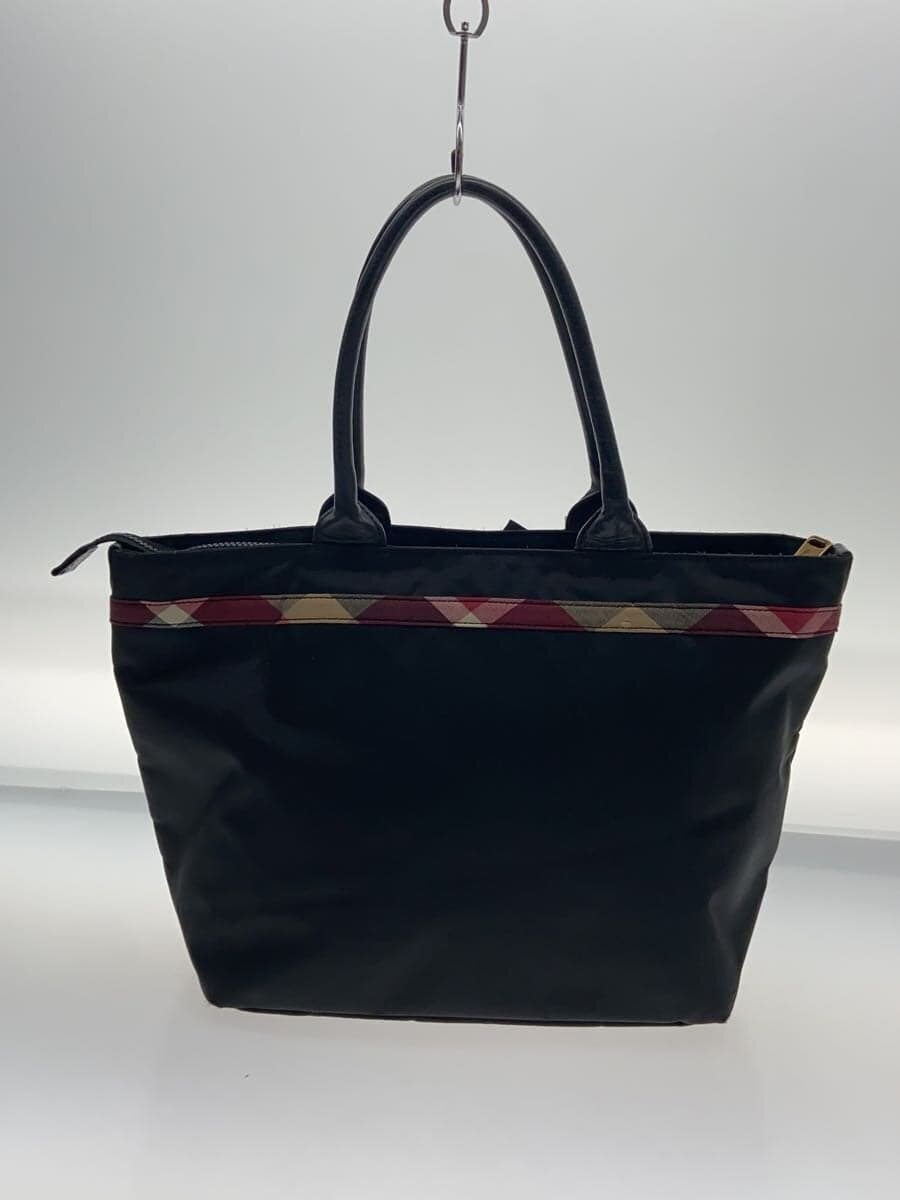 BLUE LABEL CRESTBRIDGE Tote Bag -- BLK 3