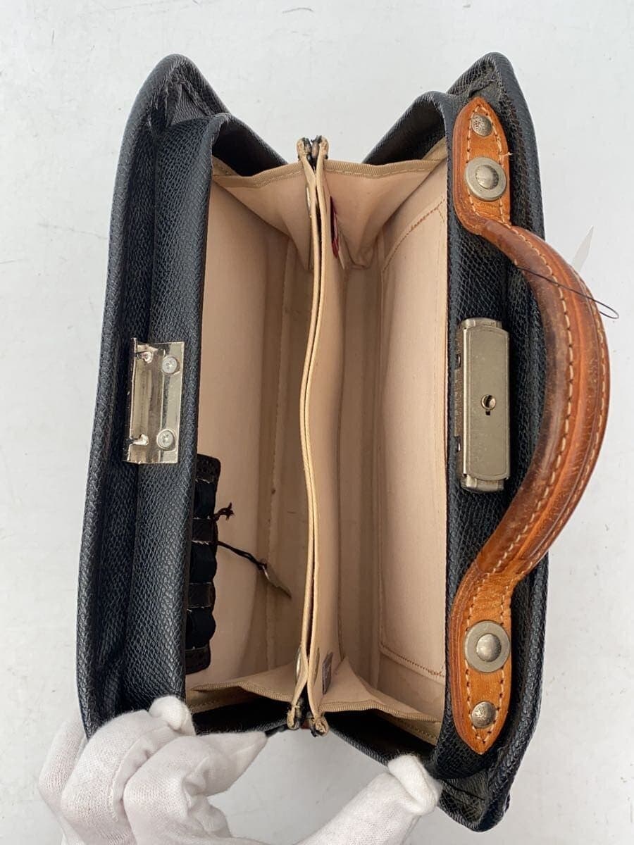 CASTELBAJAC Second Bag Leather BLK 6