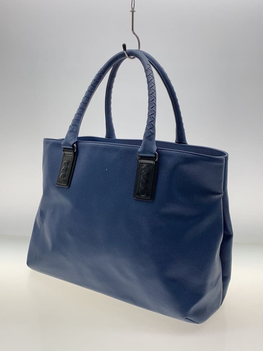 BOTTEGA VENETA Tote Bag Leather NVY 2