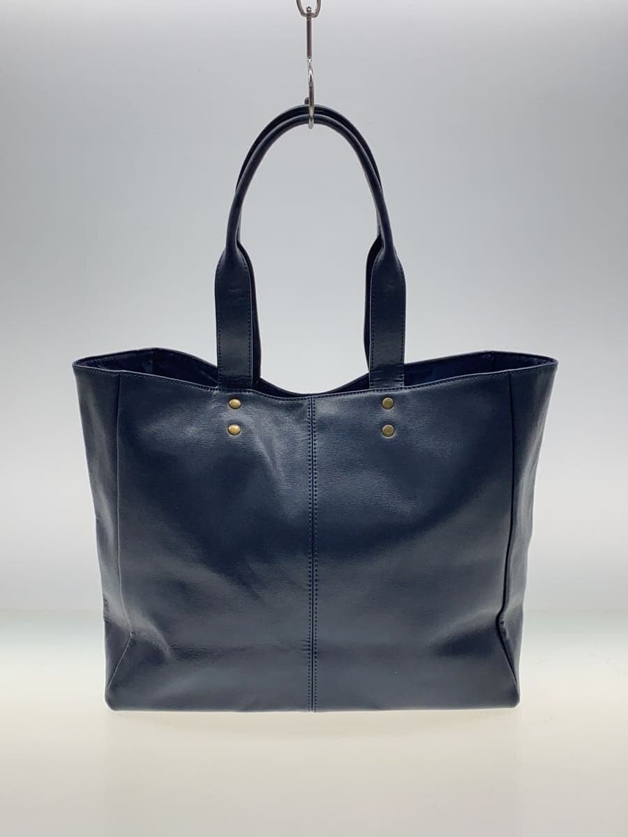 monsieur NICOLE Bag Cowhide NVY Solid 6162-7201 3