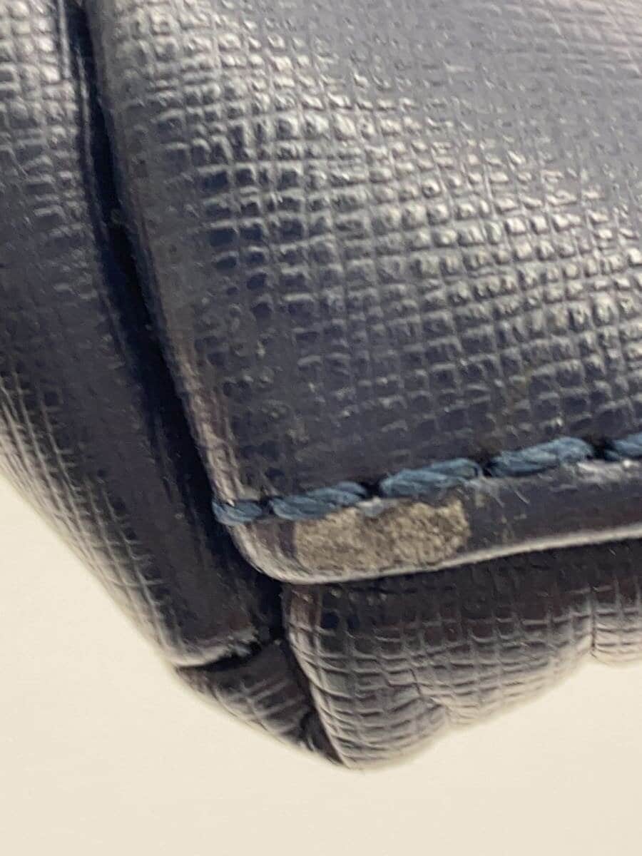 monsieur NICOLE Bag Cowhide NVY Solid 6162-7201 7