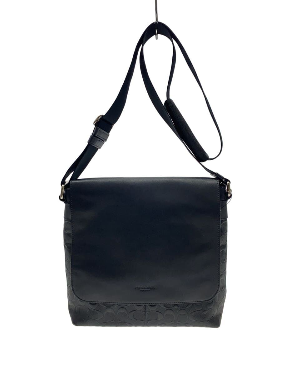 COACH Small Messenger Signature Shoulder Bag PVC NVY All Over Pattern F72220