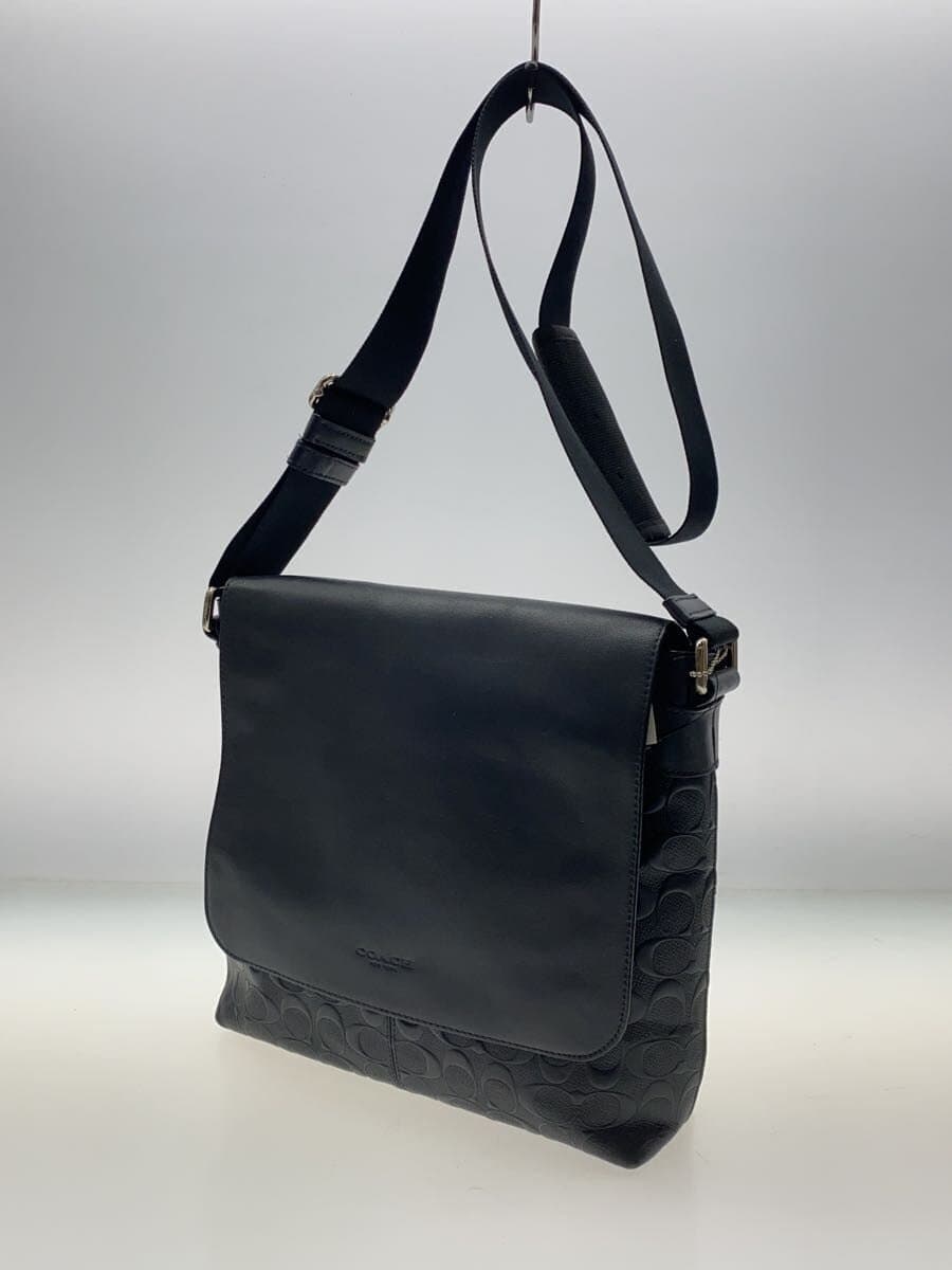 COACH Small Messenger Signature Shoulder Bag PVC NVY All Over Pattern F72220 2