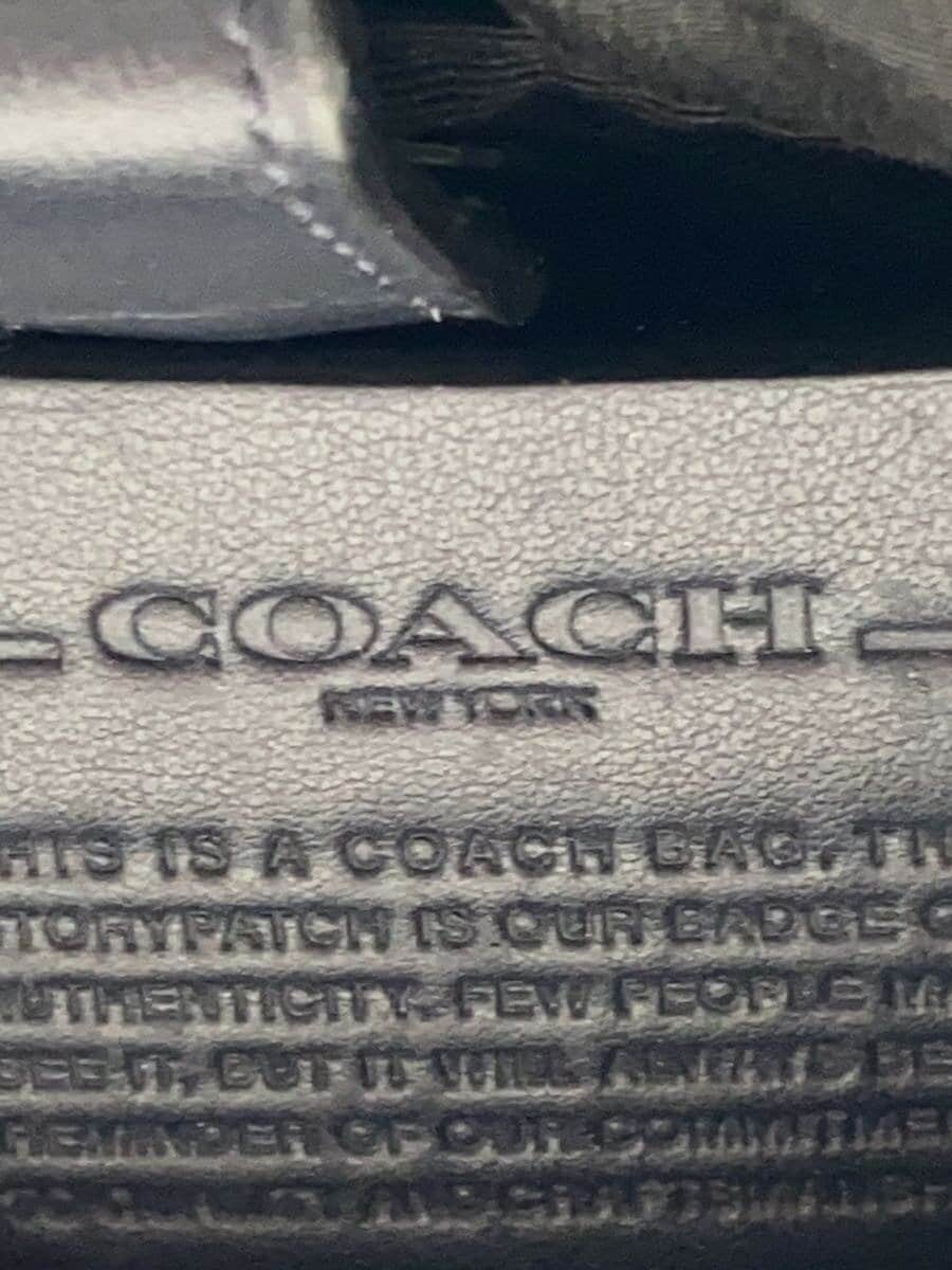 COACH Small Messenger Signature Shoulder Bag PVC NVY All Over Pattern F72220 5