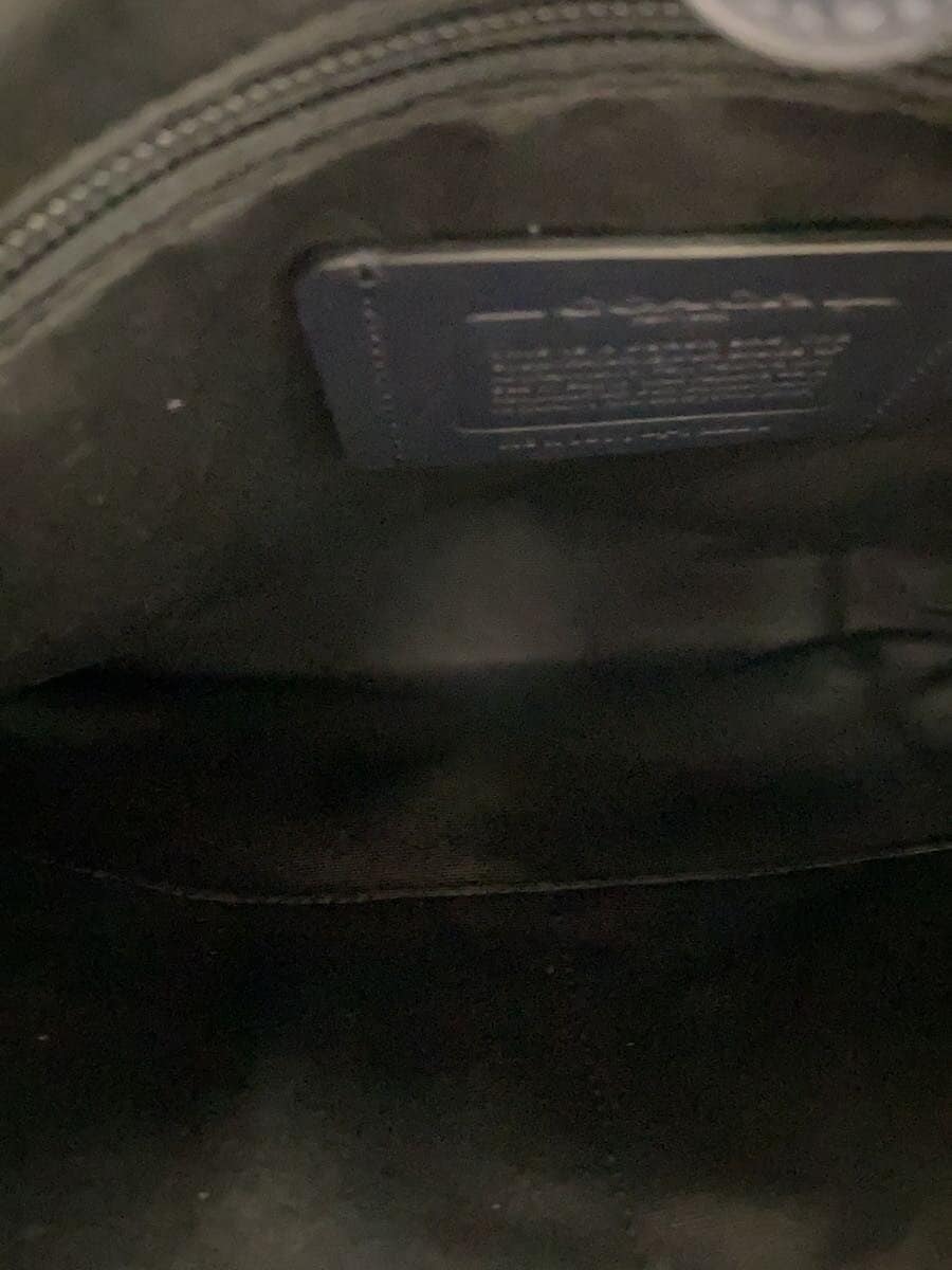 COACH Small Messenger Signature Shoulder Bag PVC NVY All Over Pattern F72220 6