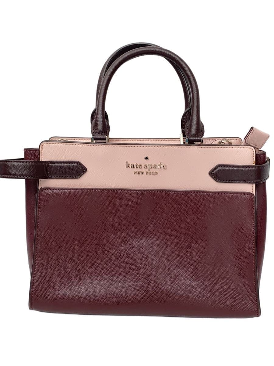 kate spade new york Stacey Blossom 2-Way Handbag Shoulder Bag PVC BRD WKRU6952