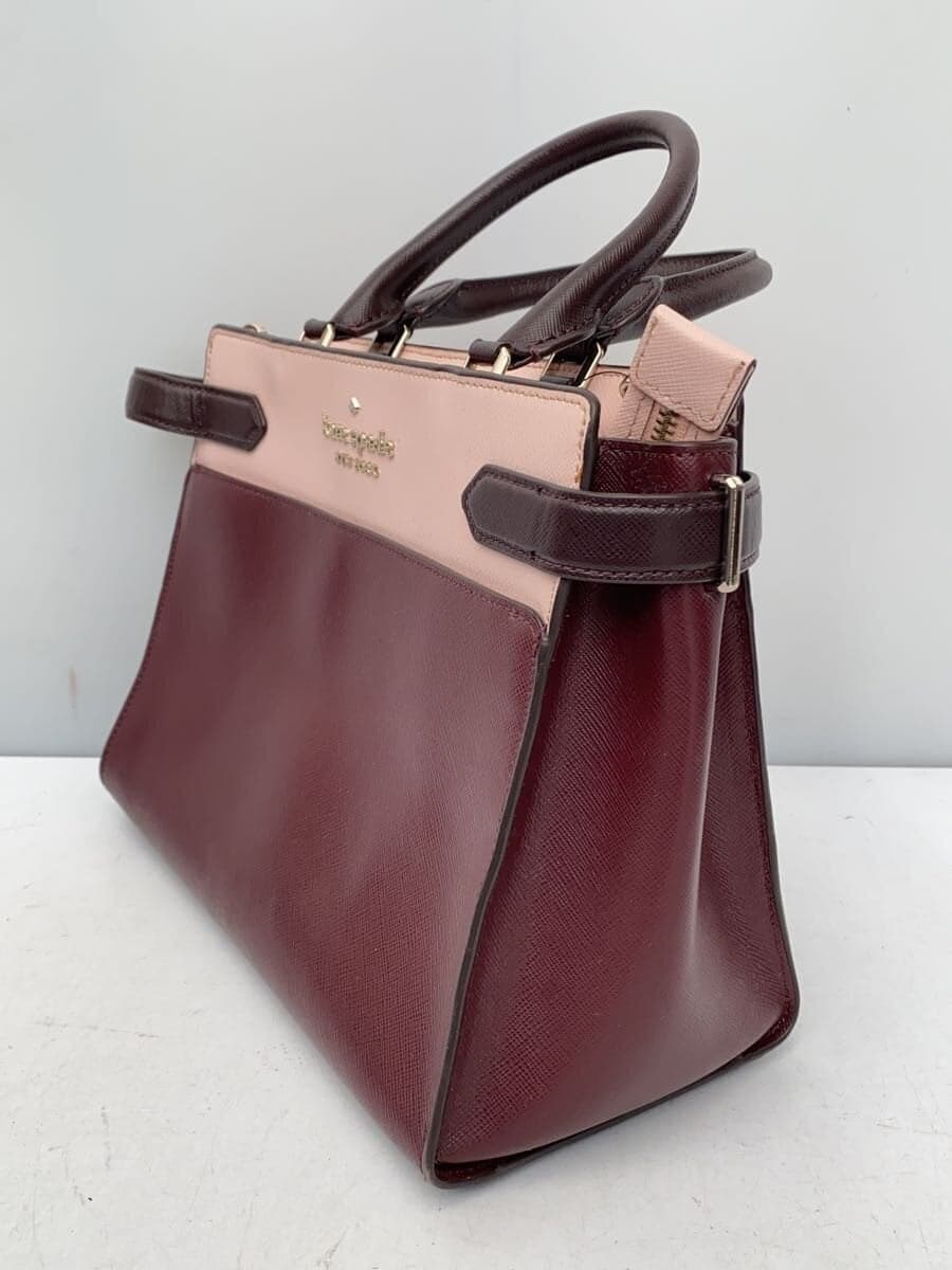 kate spade new york Stacey Blossom 2-Way Handbag Shoulder Bag PVC BRD WKRU6952 2