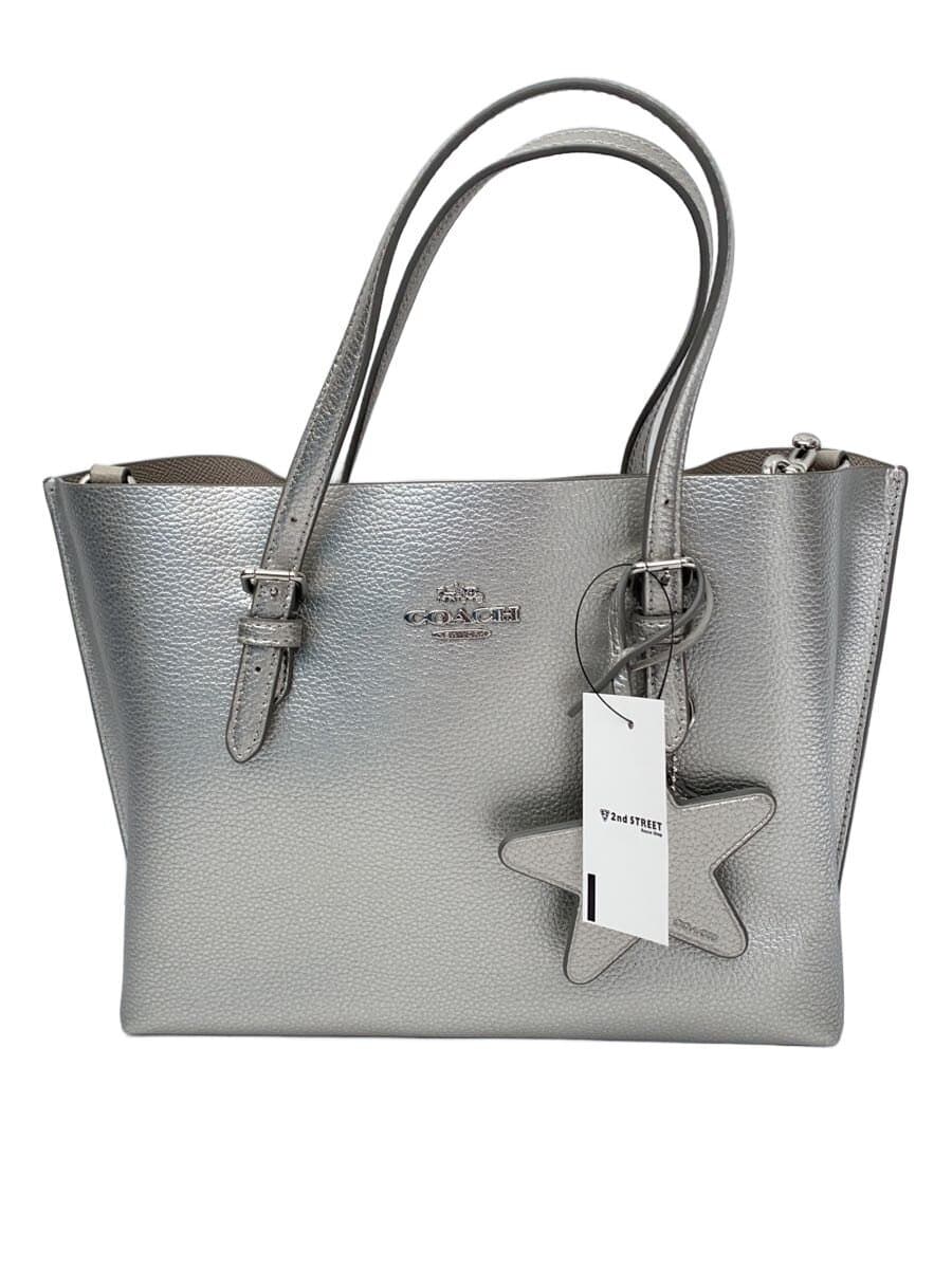 COACH Shoulder Bag Leather SLV CX253 Molly
