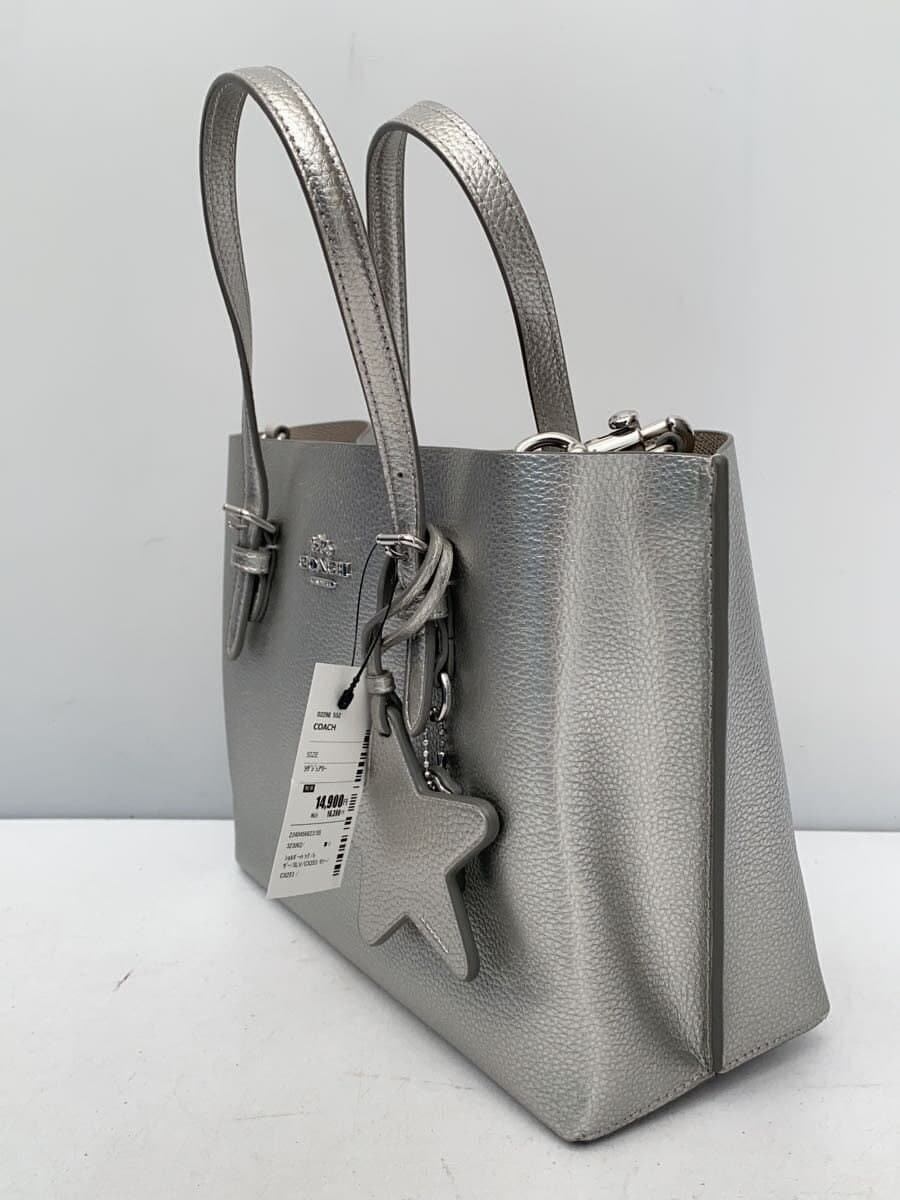 COACH Shoulder Bag Leather SLV CX253 Molly 2