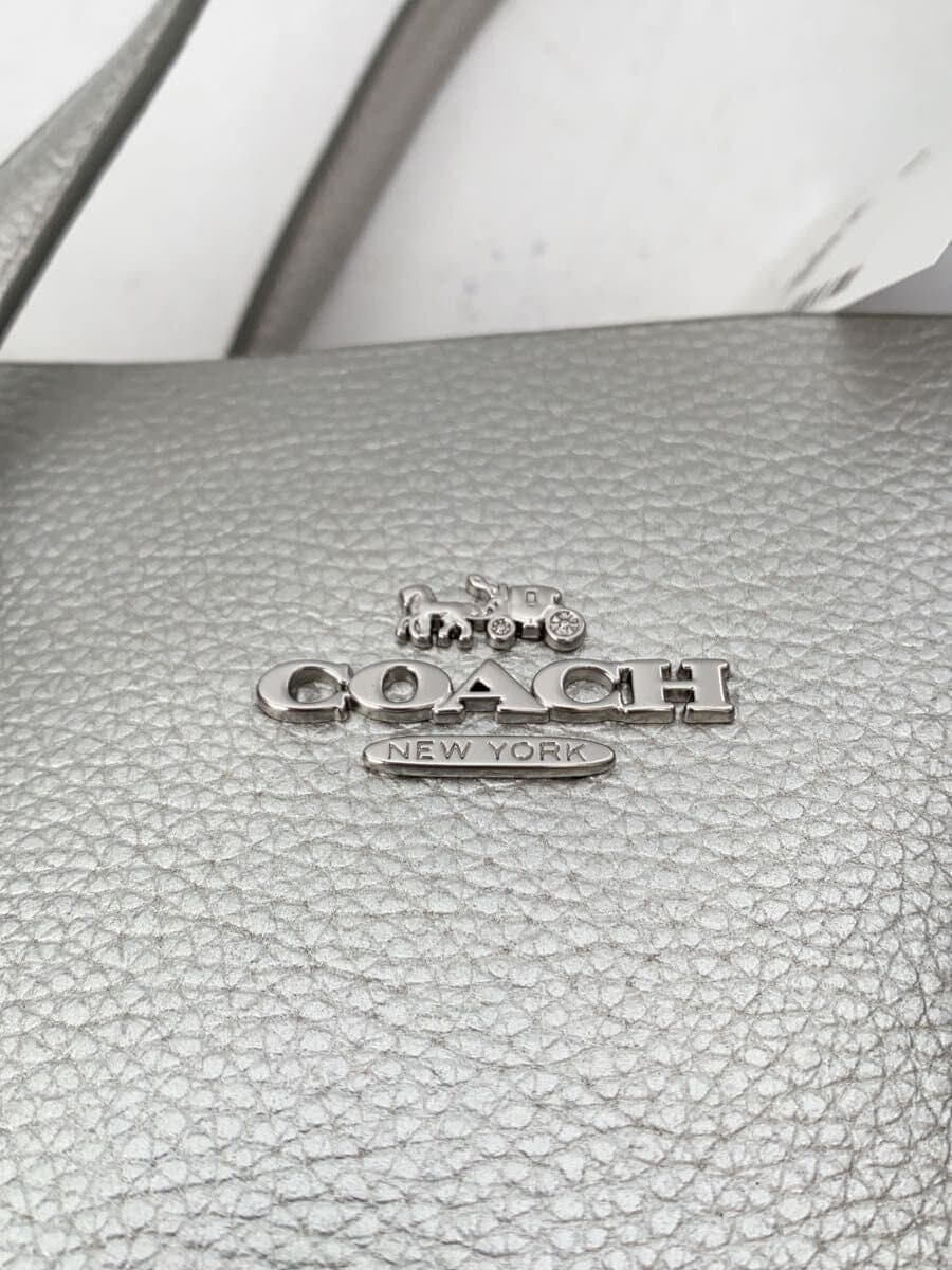 COACH Shoulder Bag Leather SLV CX253 Molly 5