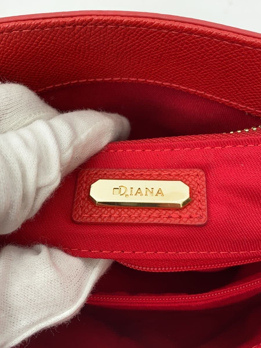 DIANA Handbag Leather RED 5