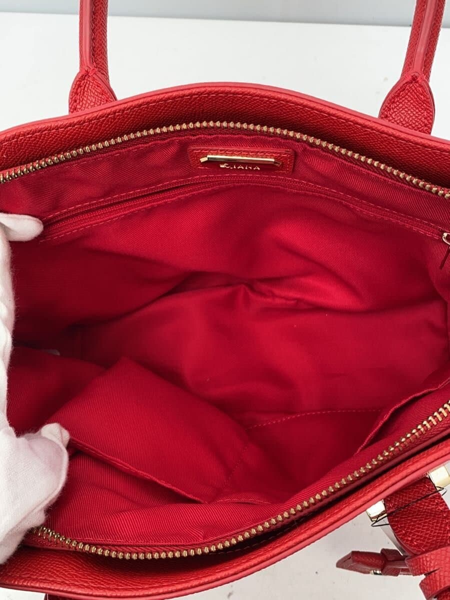 DIANA Handbag Leather RED 6