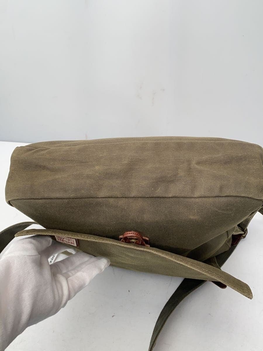 Other Brand Canvas Atelier Shoulder Bag Canvas GRN Solid 4