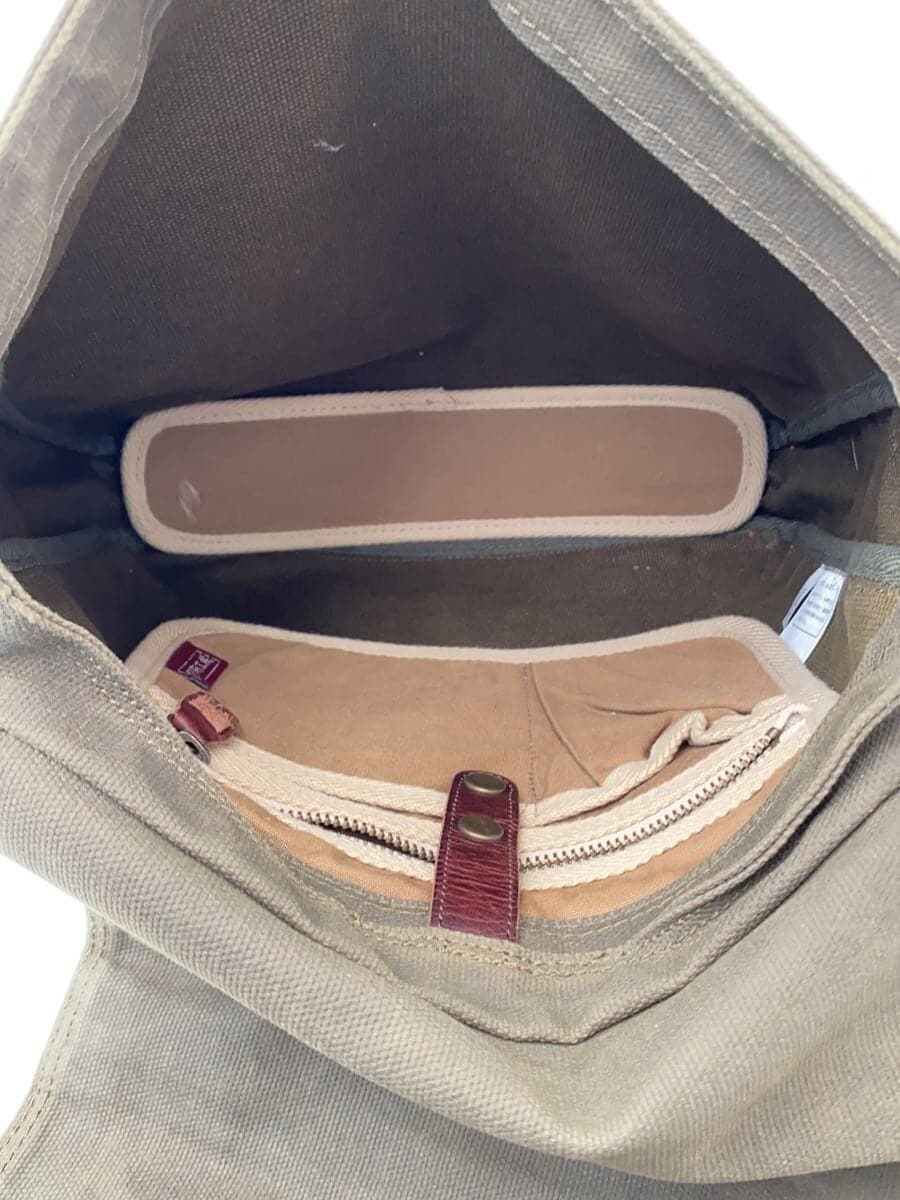 Other Brand Canvas Atelier Shoulder Bag Canvas GRN Solid 6