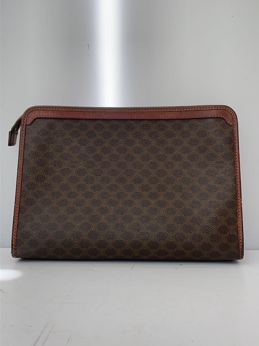 CELINE Second Bag PVC BRW All Over Pattern 3