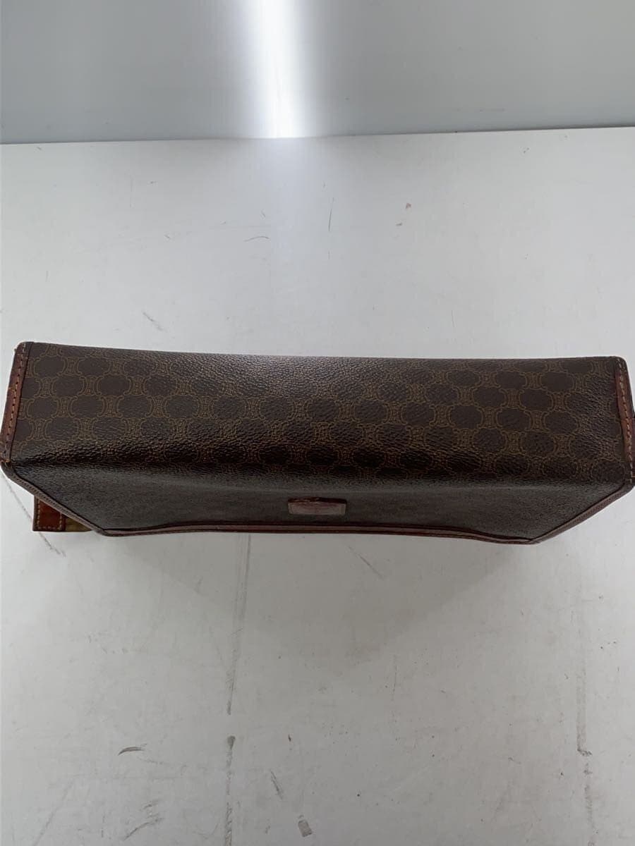 CELINE Second Bag PVC BRW All Over Pattern 4