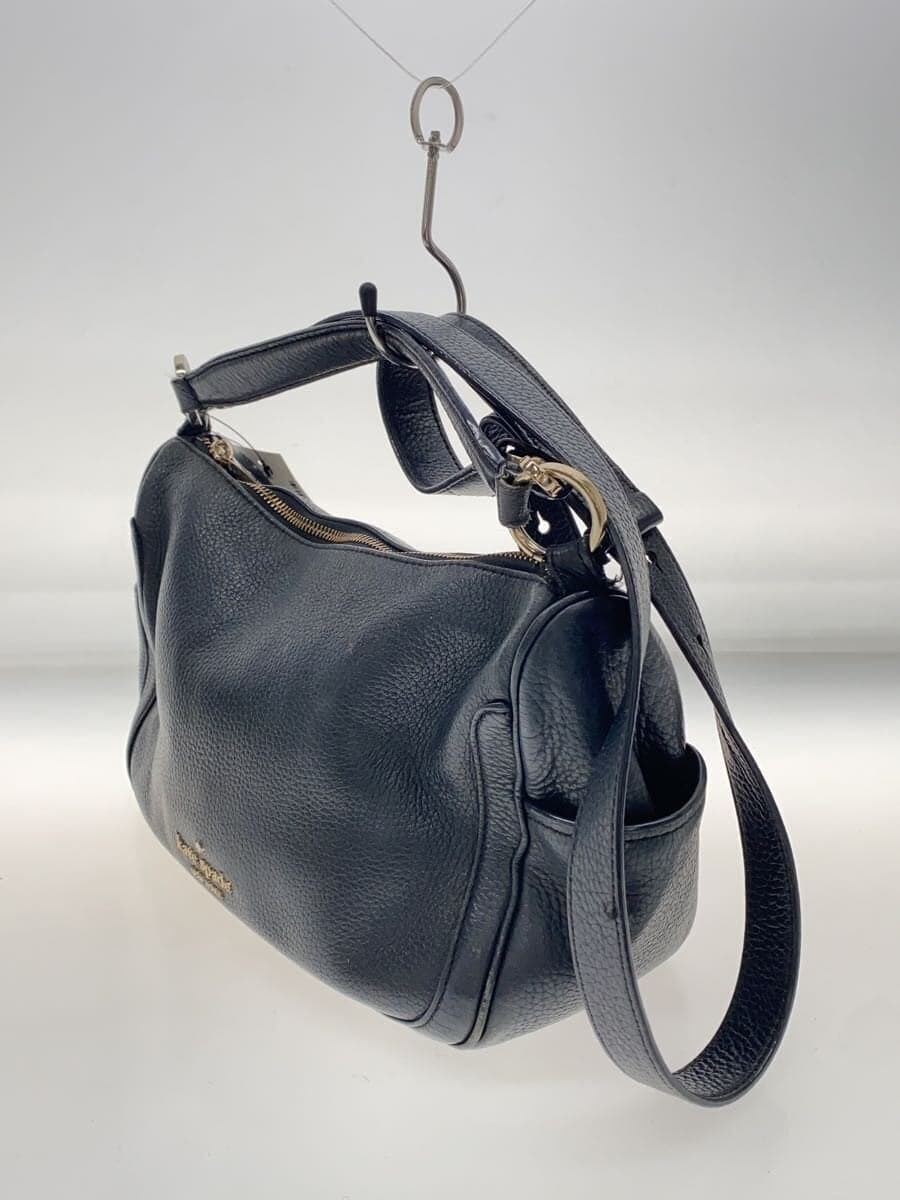 kate spade new york 2WAY Pochette Shoulder Bag Leather BLK Plain K6047 2