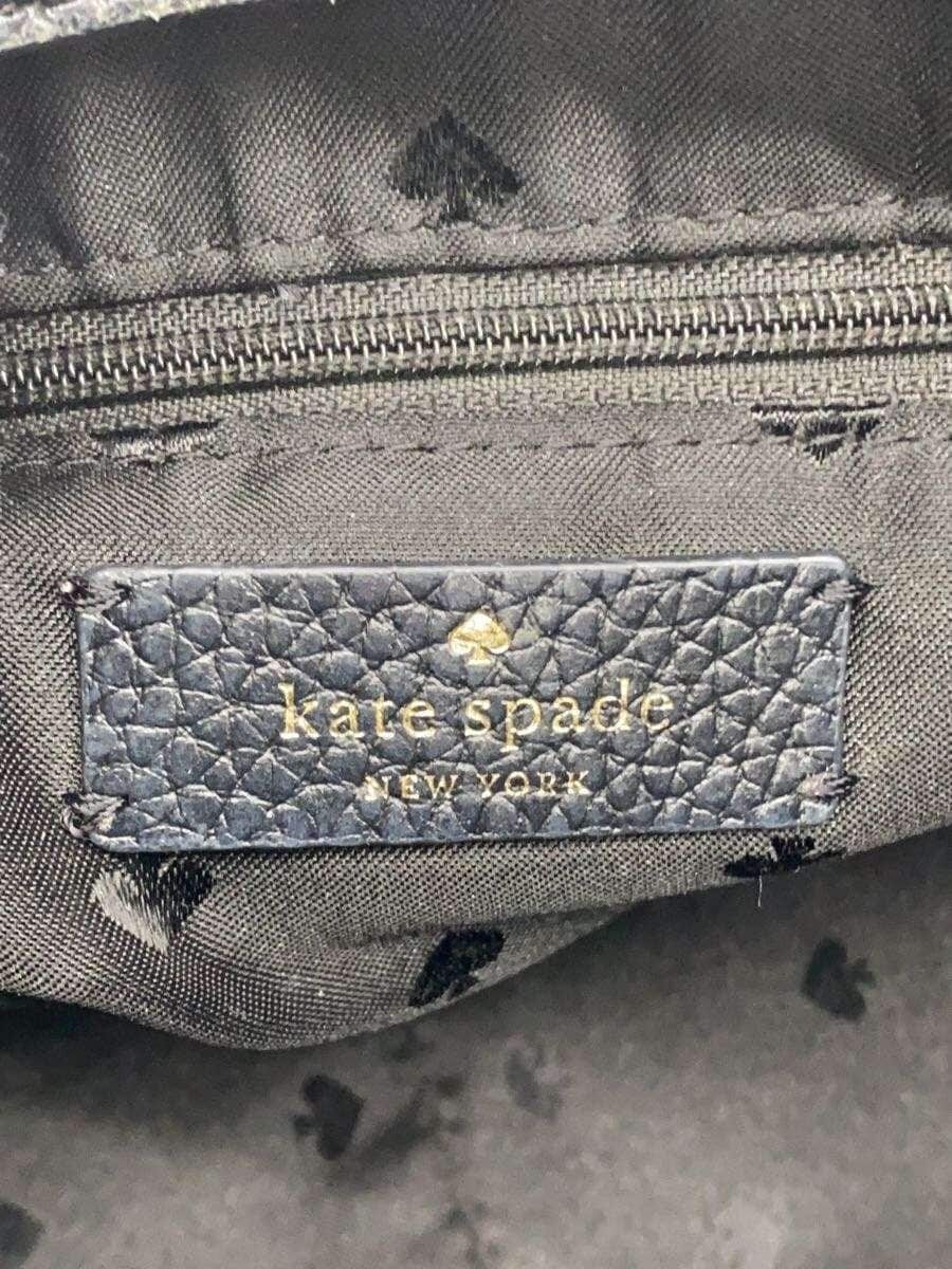 kate spade new york 2WAY Pochette Shoulder Bag Leather BLK Plain K6047 5