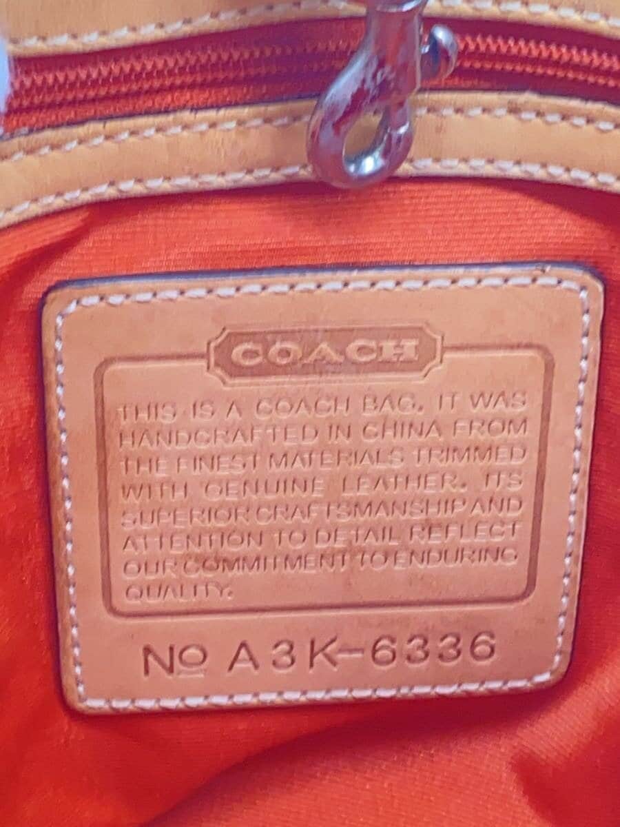 COACH Small Carryall Signature Beige Canvas BEG Allover Pattern 6336 5