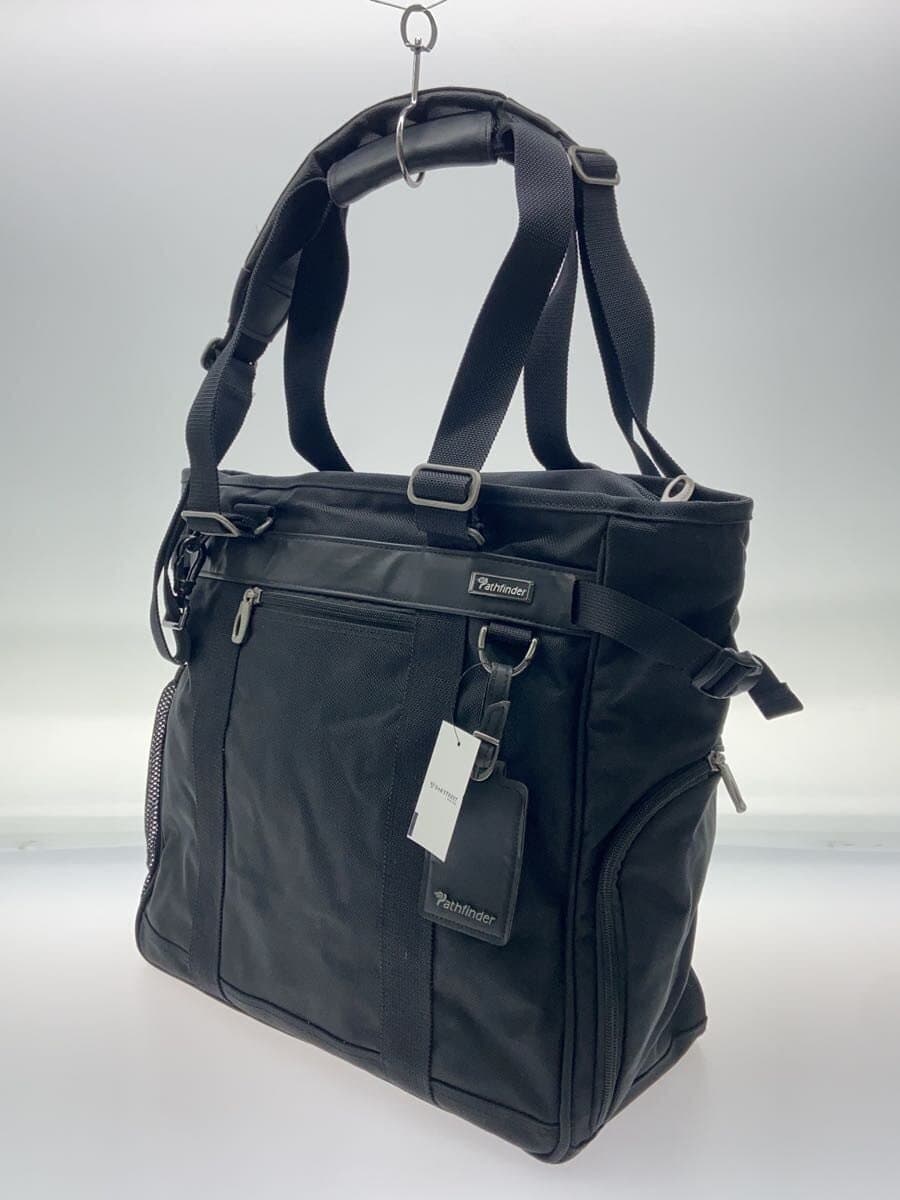 Pathfinder Tote Bag Nylon GRY Plain 2WAY 2