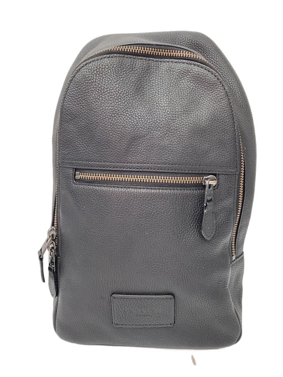 COACH Bag Leather Black 72321