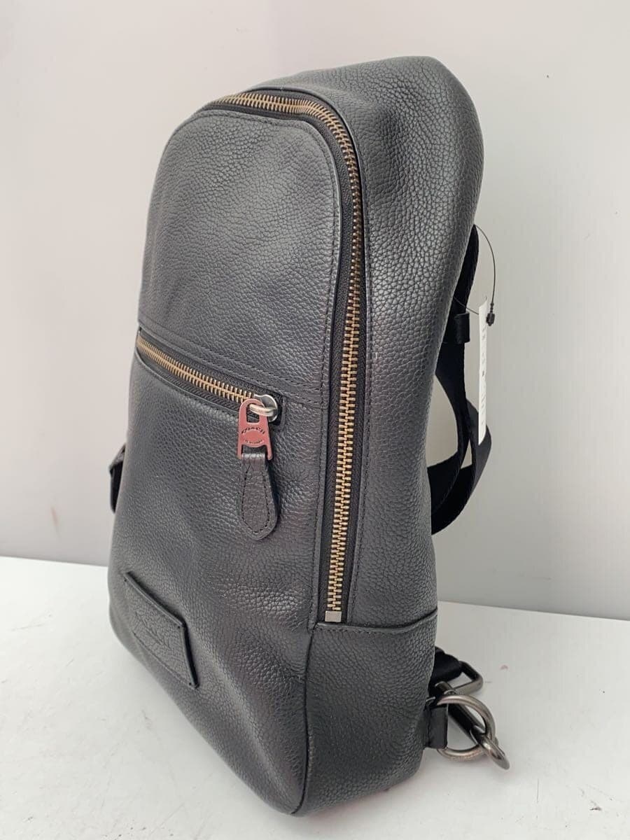 COACH Bag Leather Black 72321 2