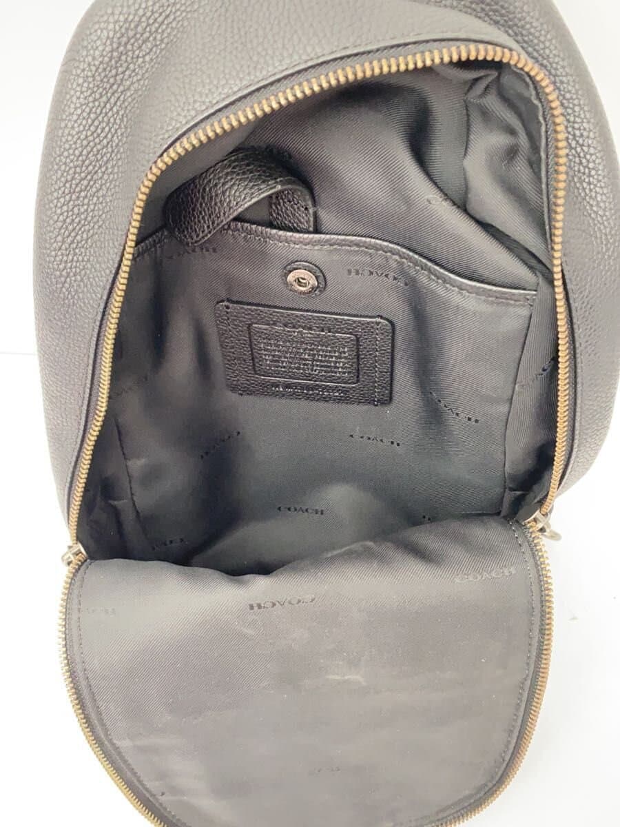 COACH Bag Leather Black 72321 6