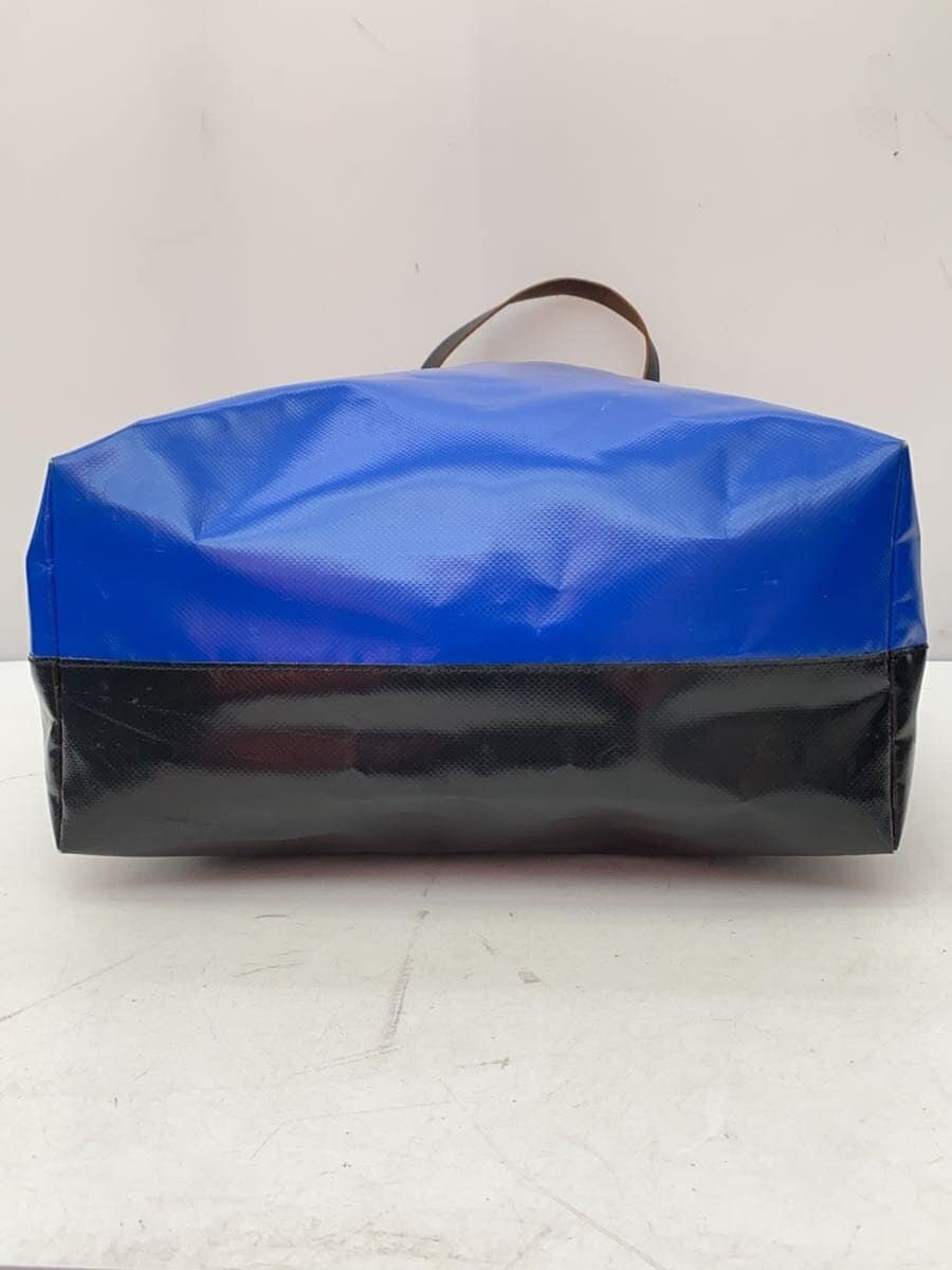 MARNI Tote Bag PVC Black SHMQ0000A3 4