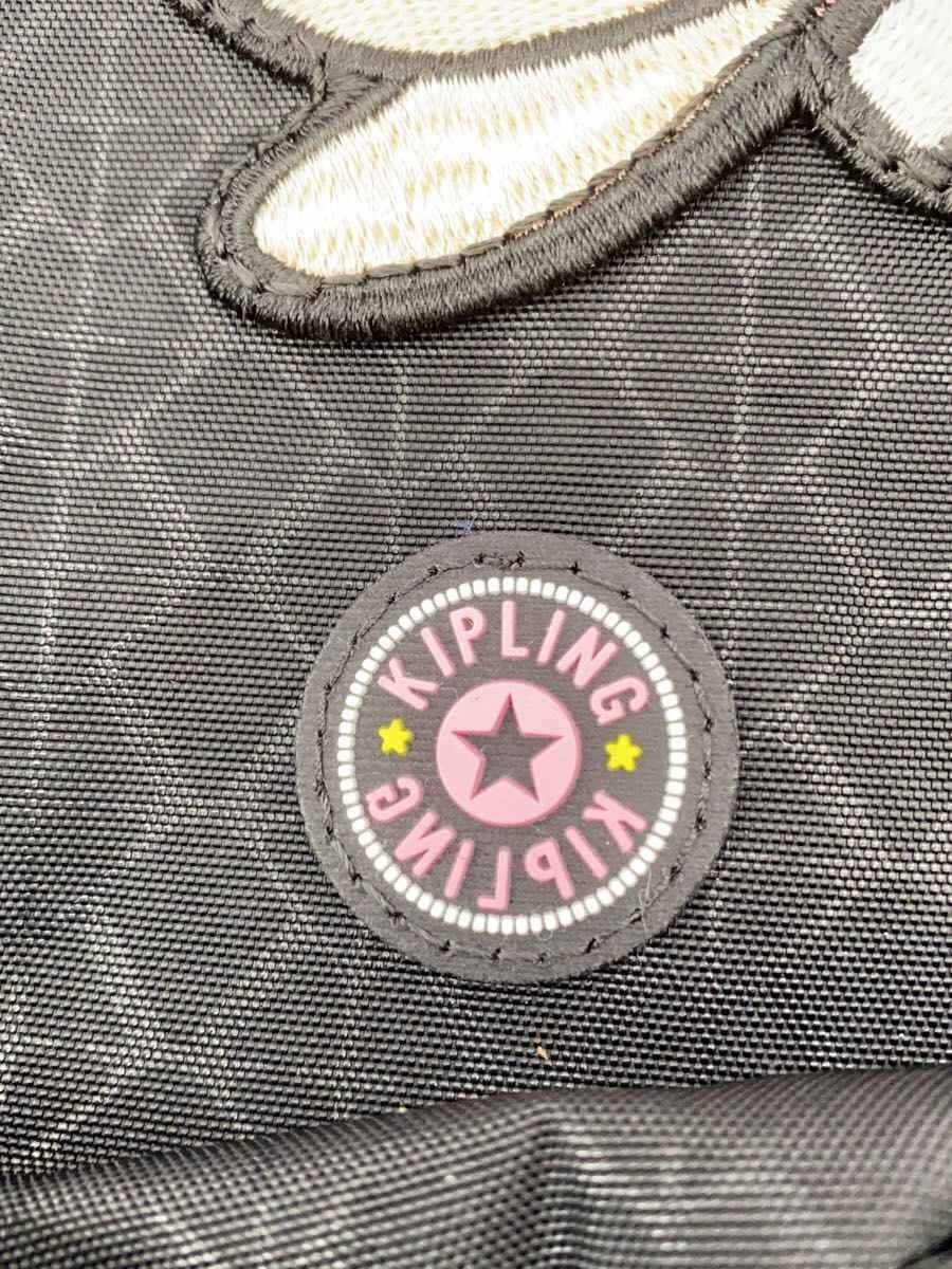 Kipling Backpack Polyester Black Pink 5